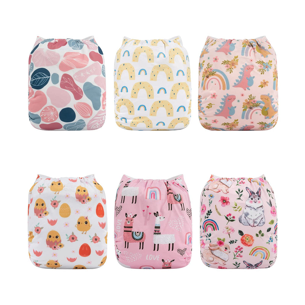 babygoal microfiber inserts close-up highlighting quick absorbency and softness
