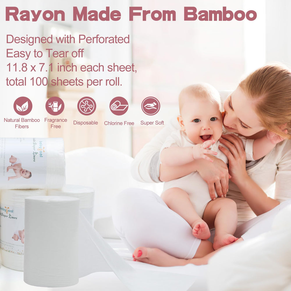Babygoal newborn cut liner demonstrates two part design for newborn fit.