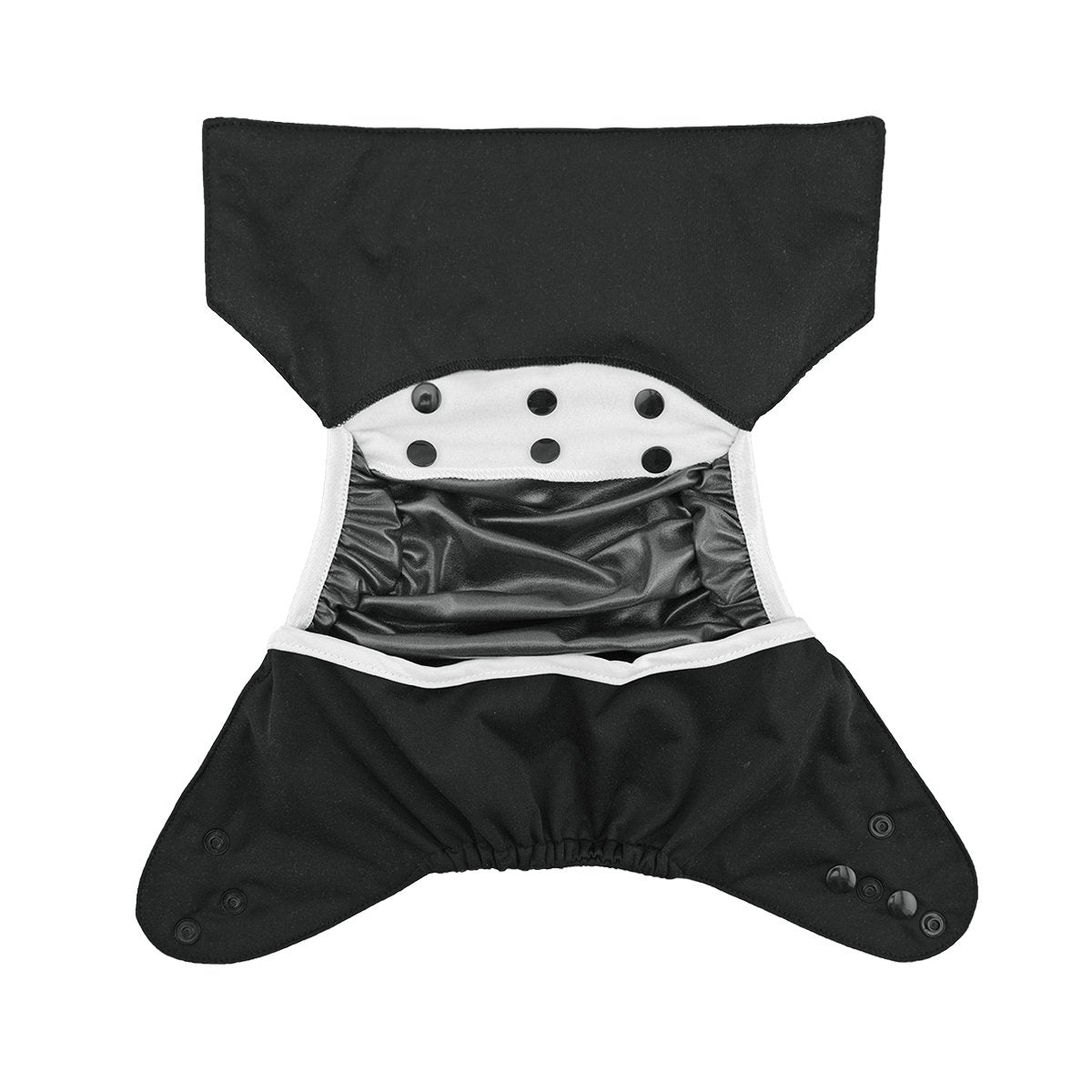One-size diaper covers fit 7–33 pounds for growing toddlers.
