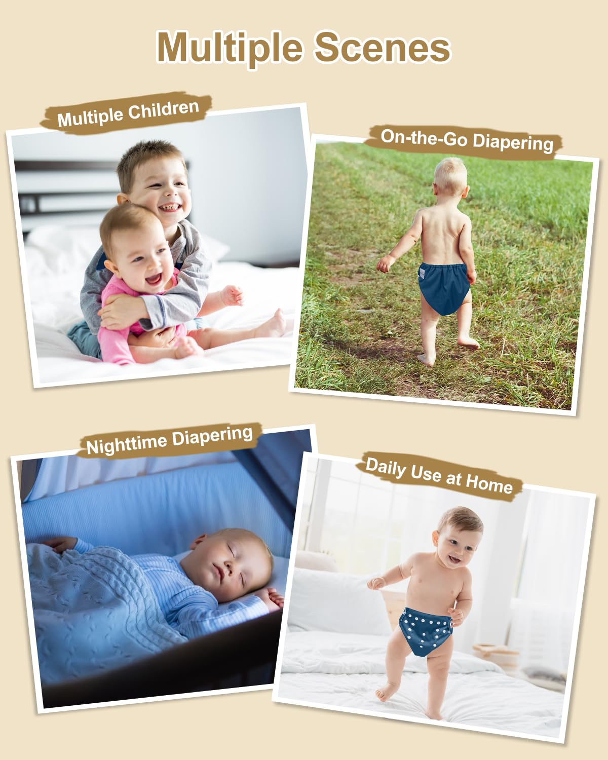 Babygoal outer waterproof TPU layer prevents leaks while staying breathable.