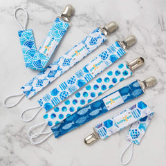 Babygoal pacifier clip designs suited for both girls and boys, easy to match outfits
