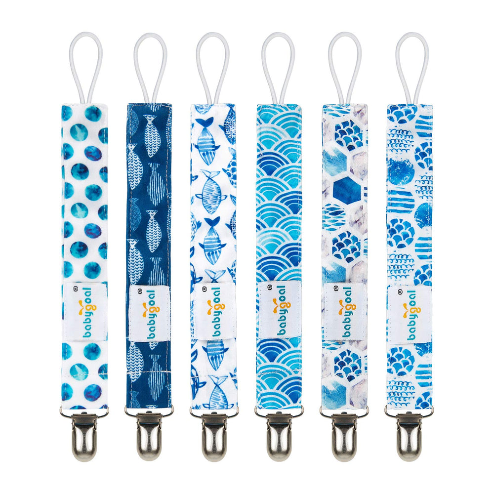 Babygoal pacifier clip variety designs offer stylish options for infants and toddlers for on-the-go convenience