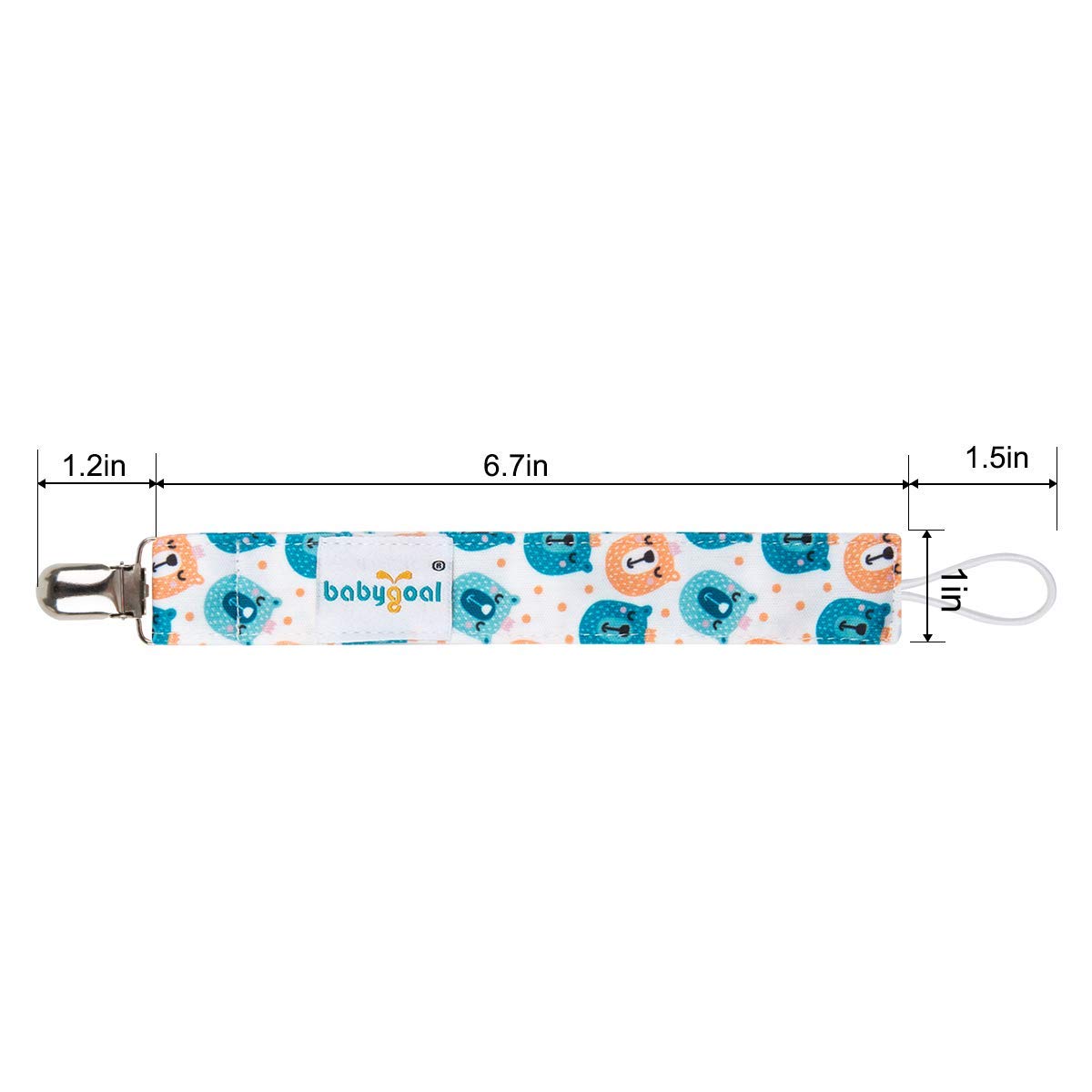 Babygoal pacifier clips in retail packaging