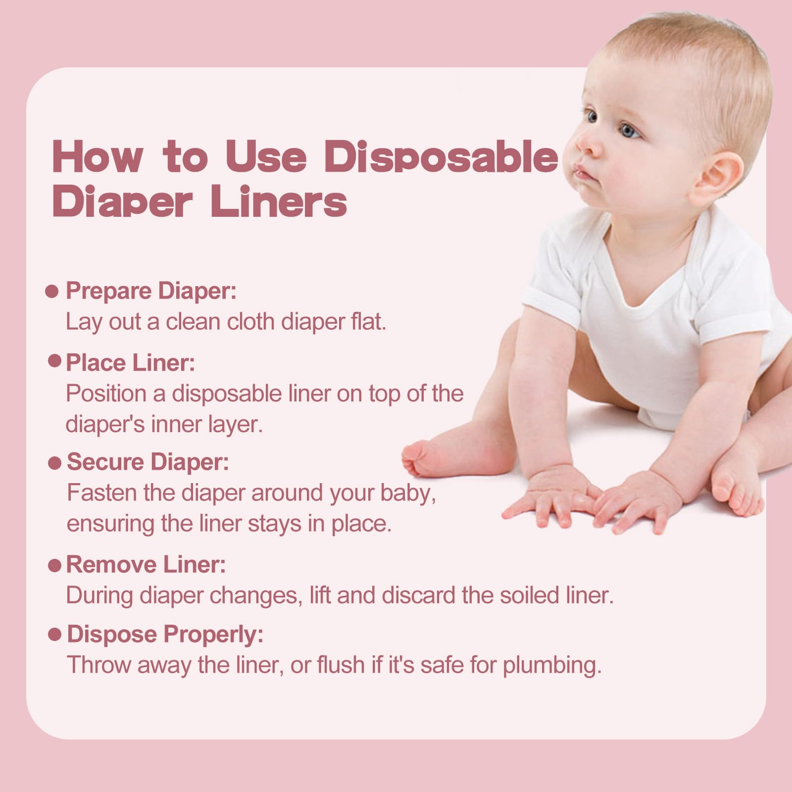 Babygoal packaging shows 400 sheets supply for extended diaper changes.