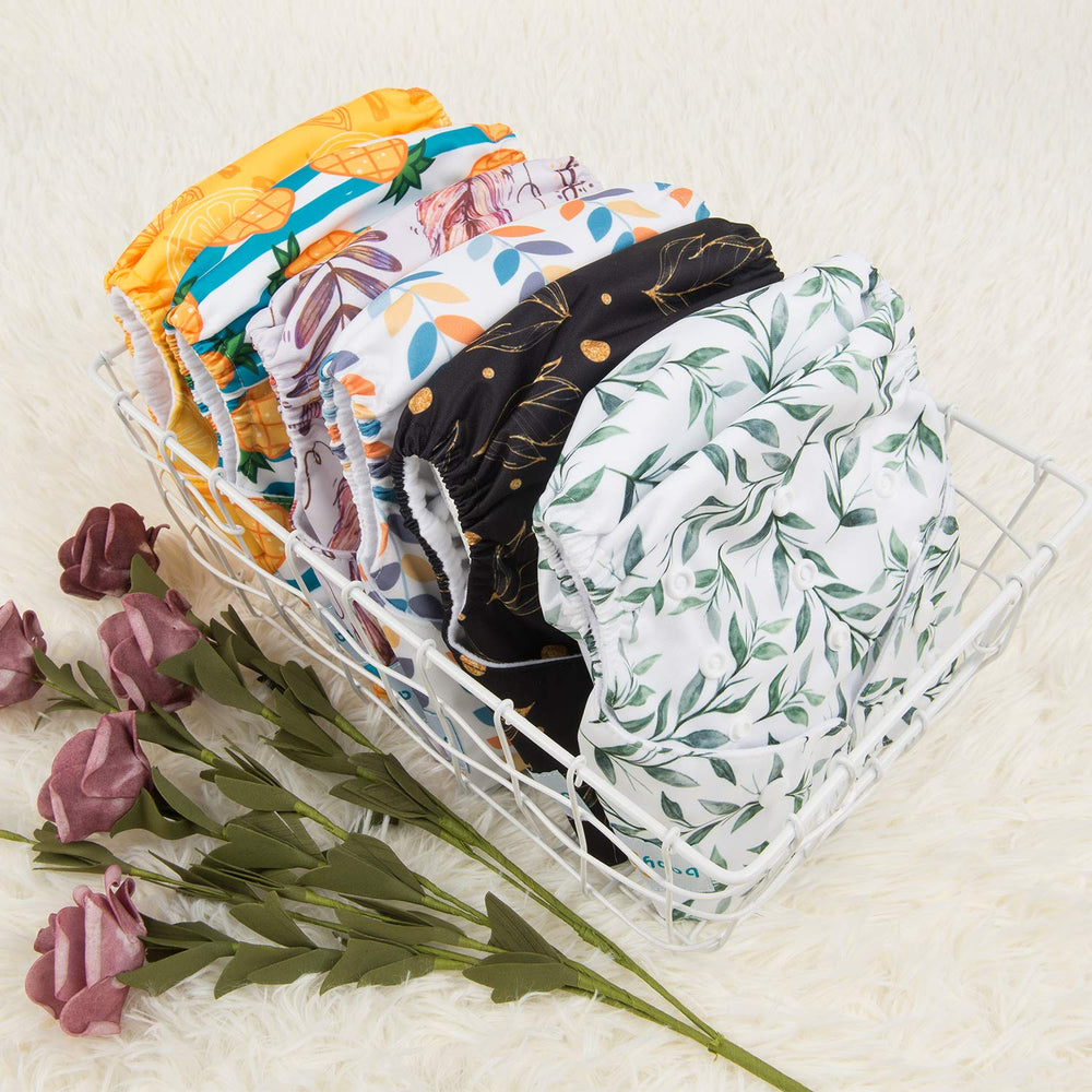 Babygoal pocket diaper design enables easy insert changes.