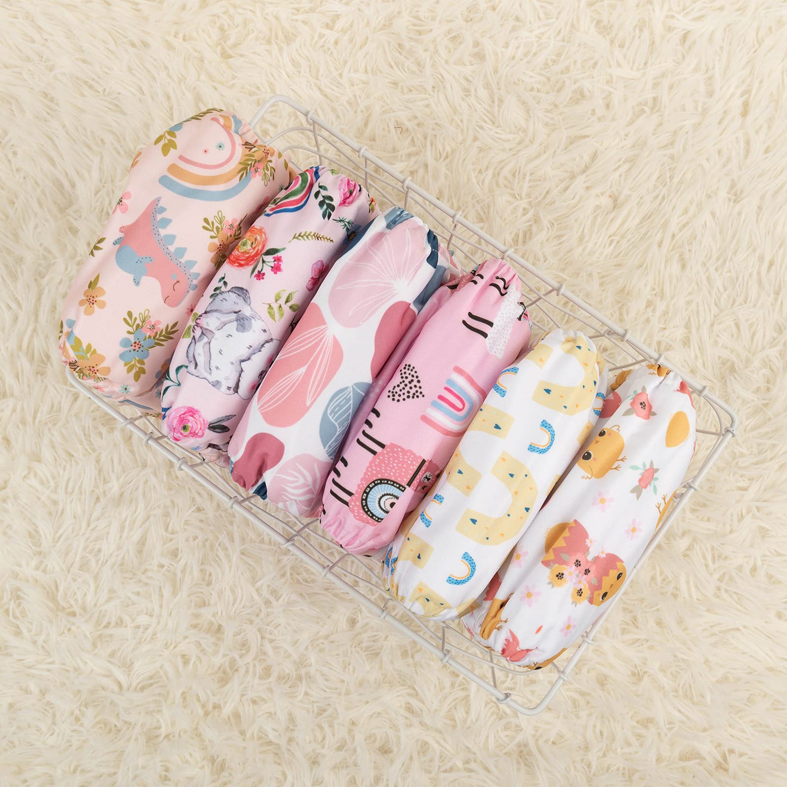 babygoal baby wearing pocket diaper illustrates comfortable all-day wear