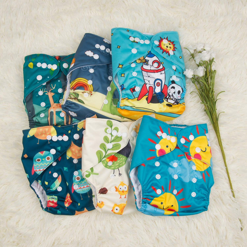 babygoal pocket diaper washed and ready for reuse in daily routine