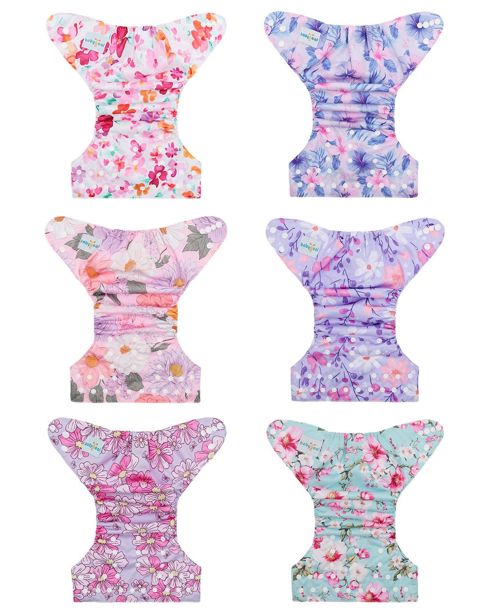Babygoal rayon from bamboo inserts highlight softness and absorbency for dry, comfortable fits