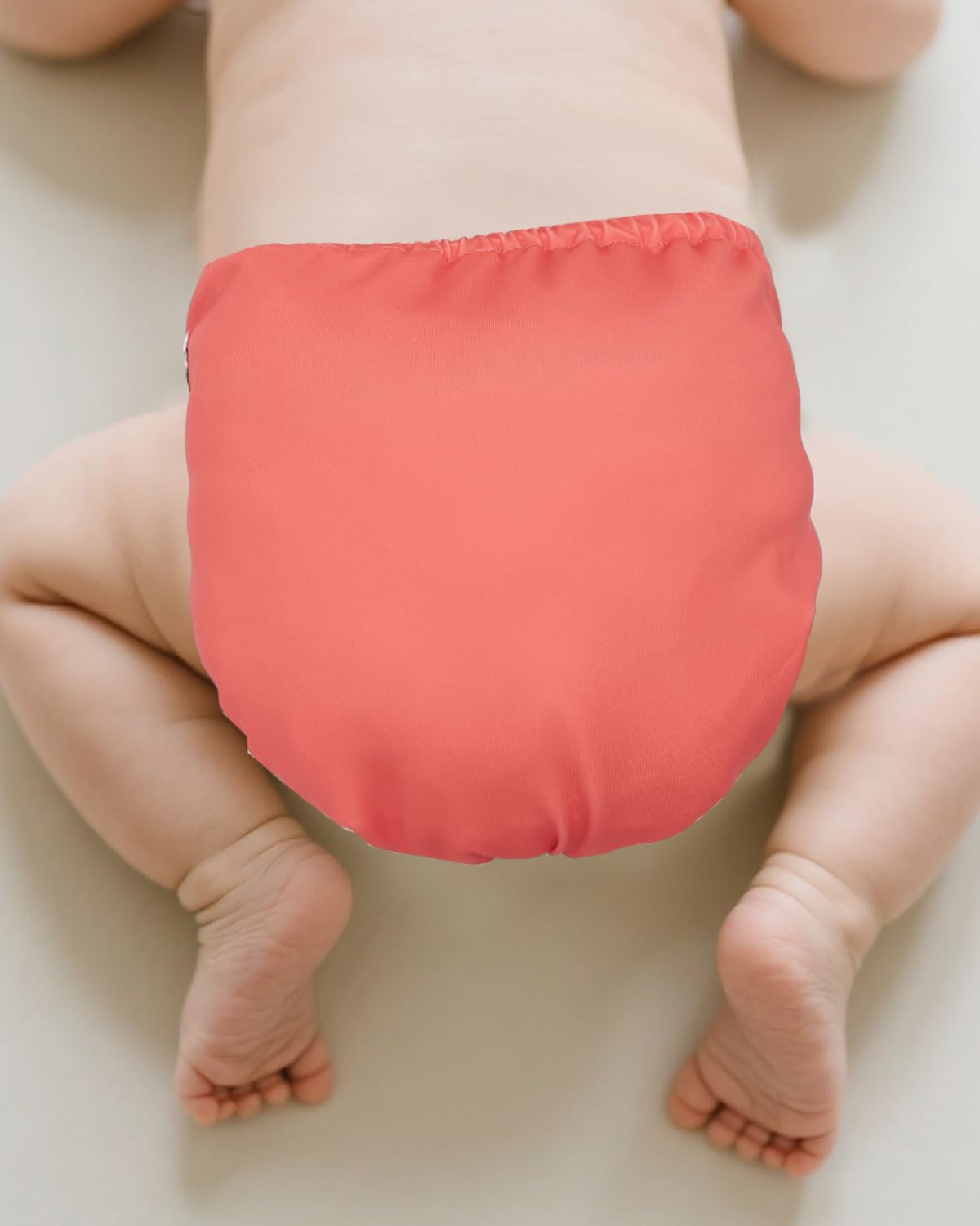 babygoal reusable diaper cover is machine washable for simple, durable use