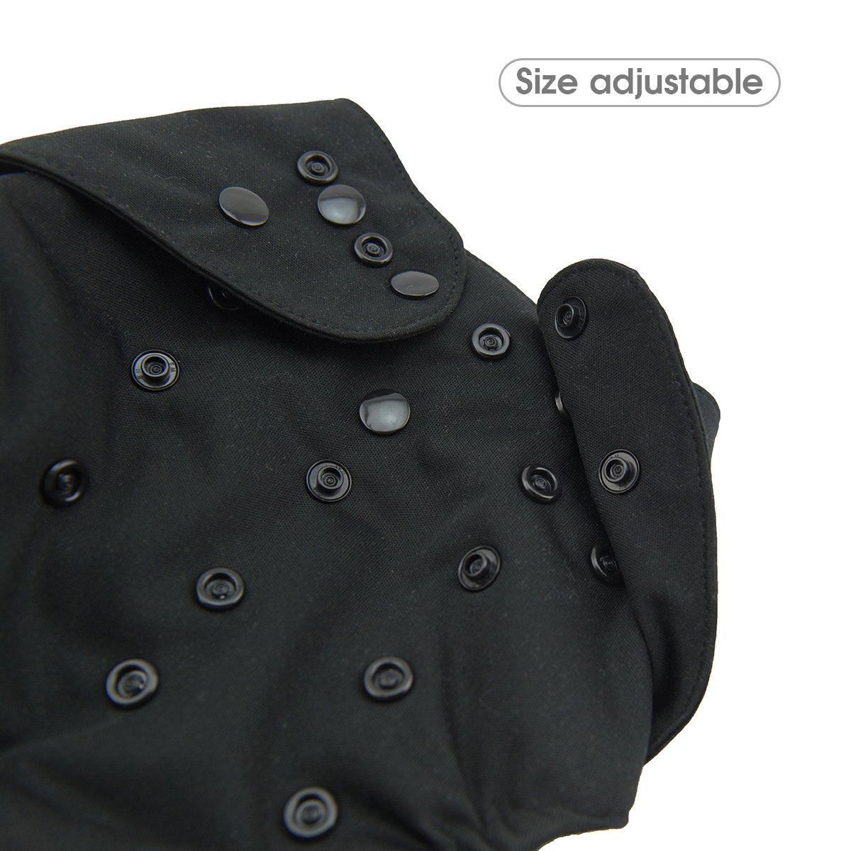 Reusable, machine-washable diaper covers reduce waste and cost.