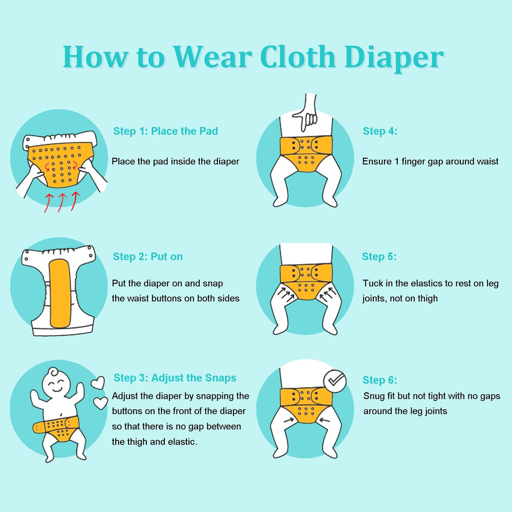 Babygoal snap closures show adjustable-fit for growing newborns.