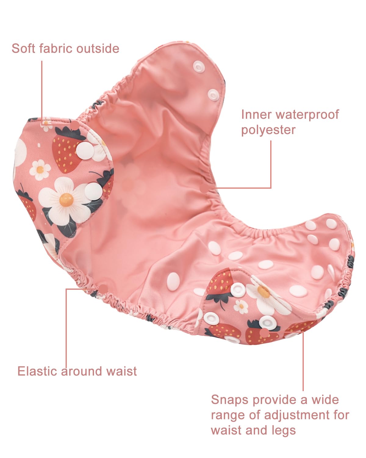 Babygoal fabric is soft and breathable for sensitive baby skin.