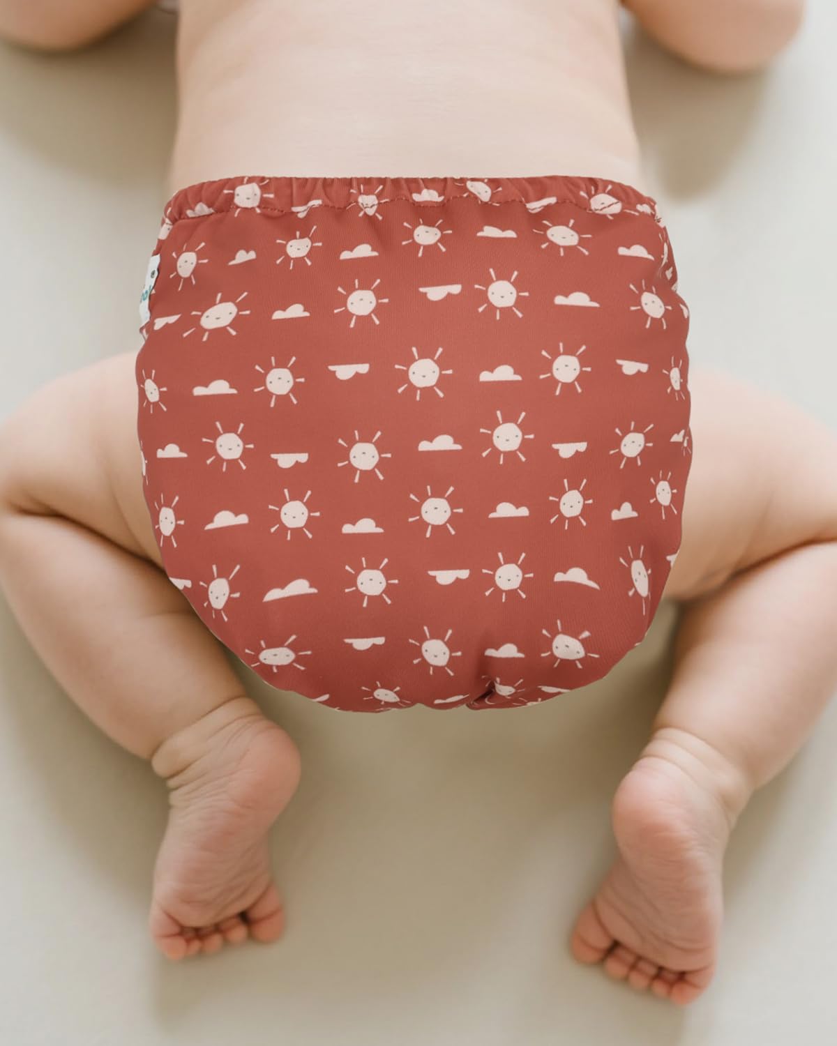 Babygoal soft-breathable-poly-spandex fabric keeps skin comfortable all day.