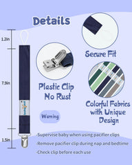 Babygoal soft polyester fabric clip durable and fabric-friendly