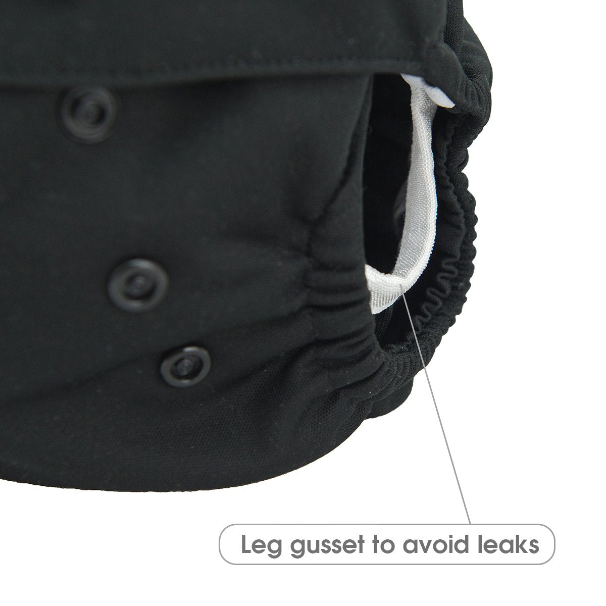 Waterproof breathable TPU outer shell keeps baby comfortable.
