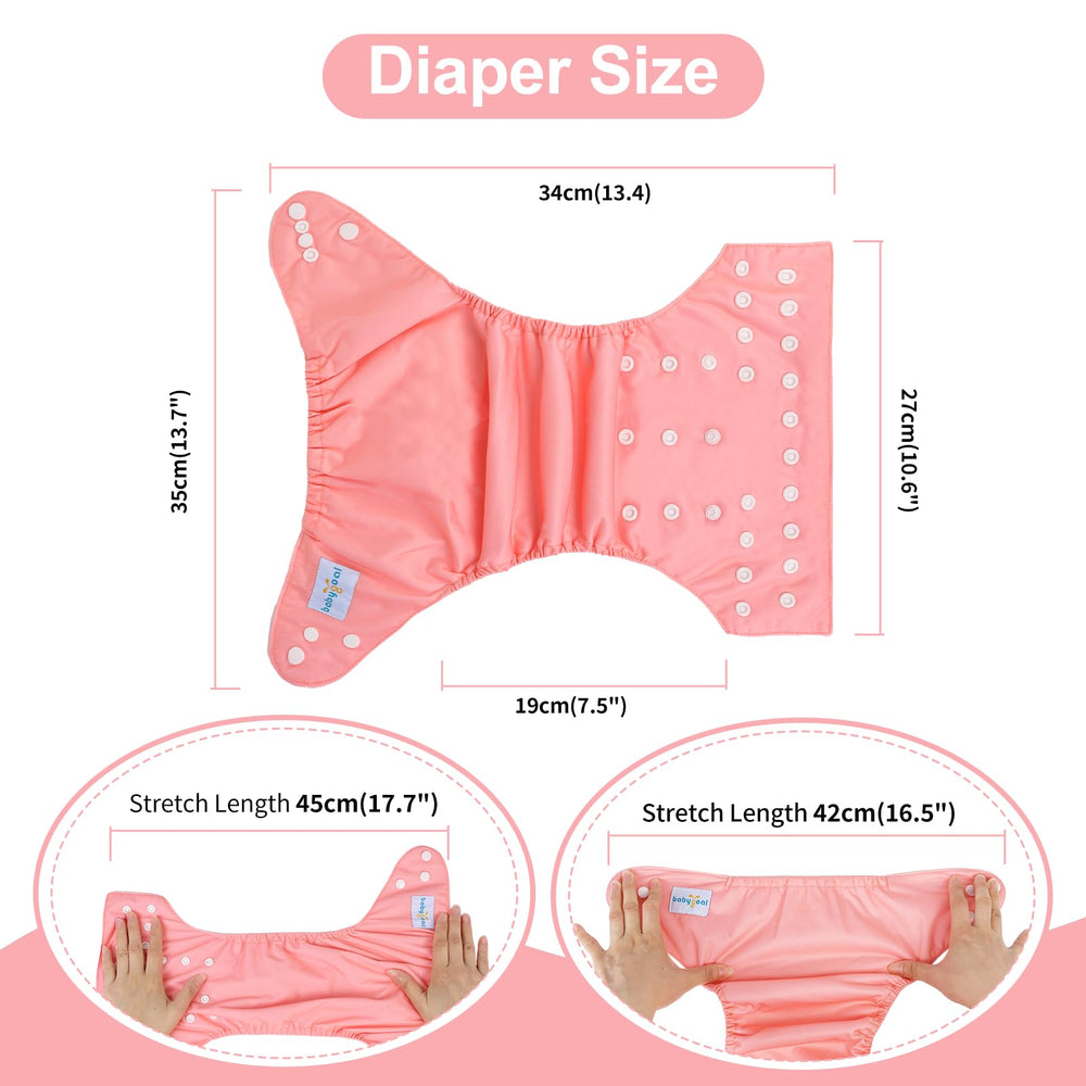babygoal waterproof diaper outer layer with breathable material for leak defense
