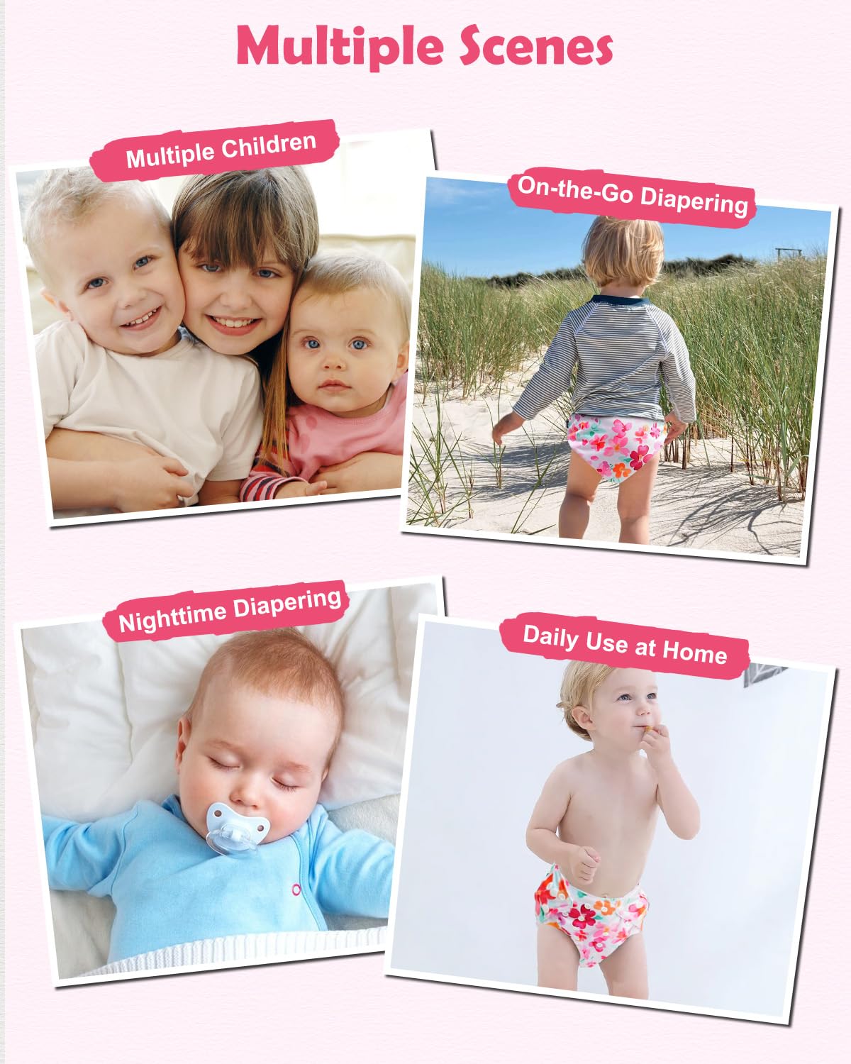 Babygoal waterproof outer layer with TPU keeps leaks contained
