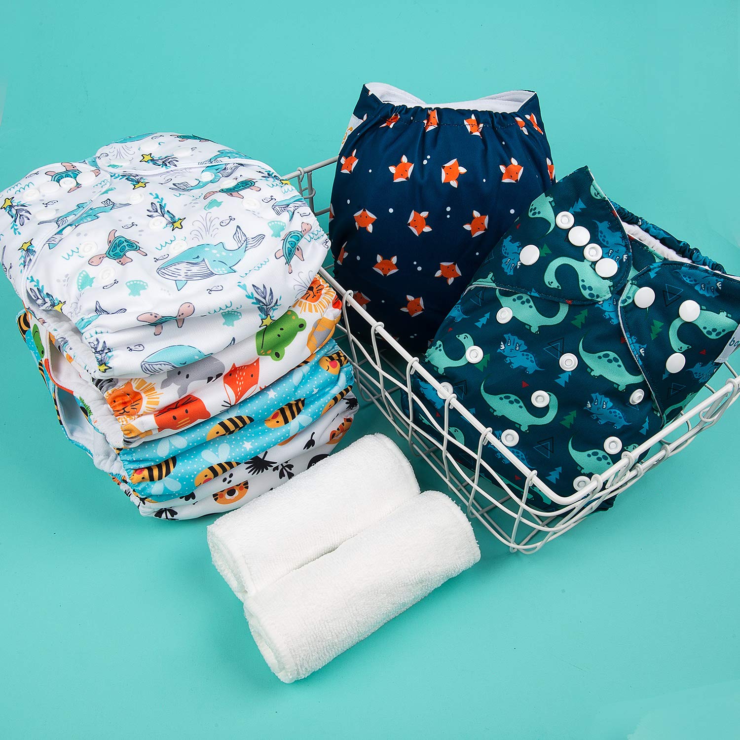 Waterproof TPU outer helps keep clothing dry during active play and naps.