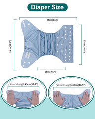 babygoal waterproof outer with TPU showcases leak-proof protection and breathability.