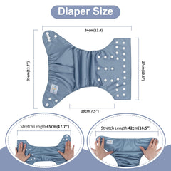 babygoal wet bag keeps soiled diapers organized during outings