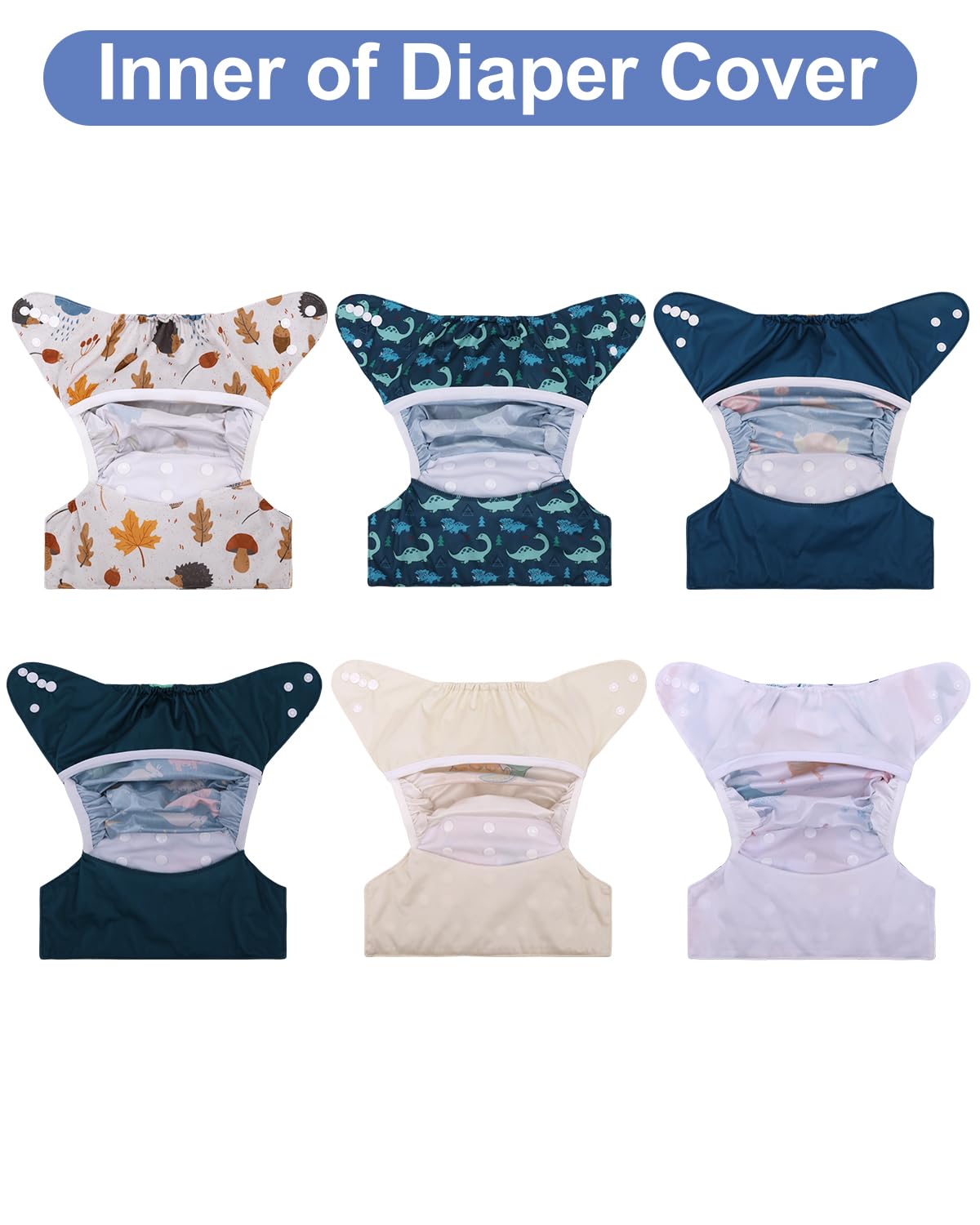 Babygoal wet bag included for convenient on-the-go wet items.