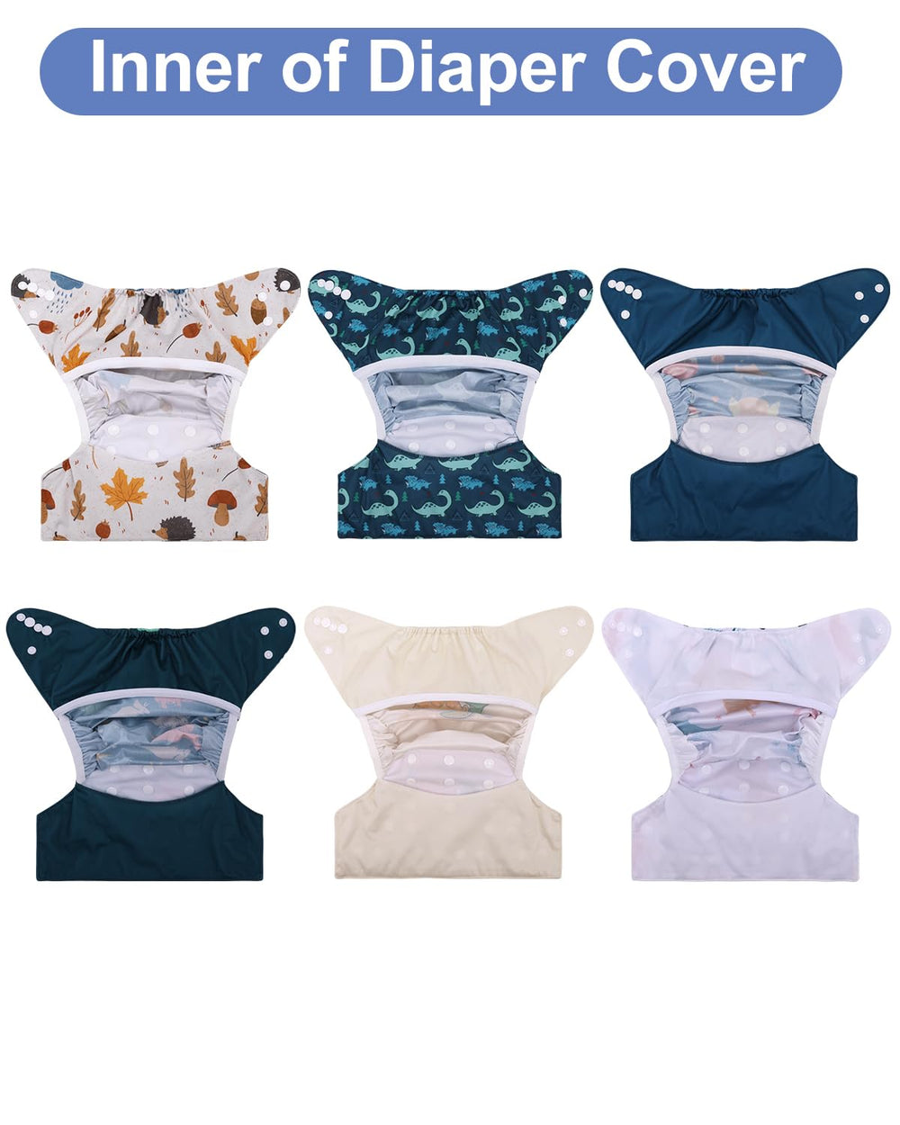 Babygoal wet bag included for convenient on-the-go wet items.
