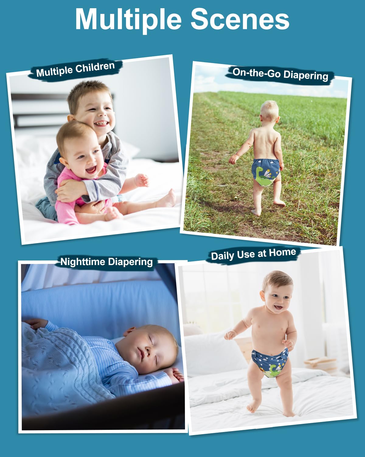 babygoal wet bag included showcases easy on-the-go diapering and cleanup.