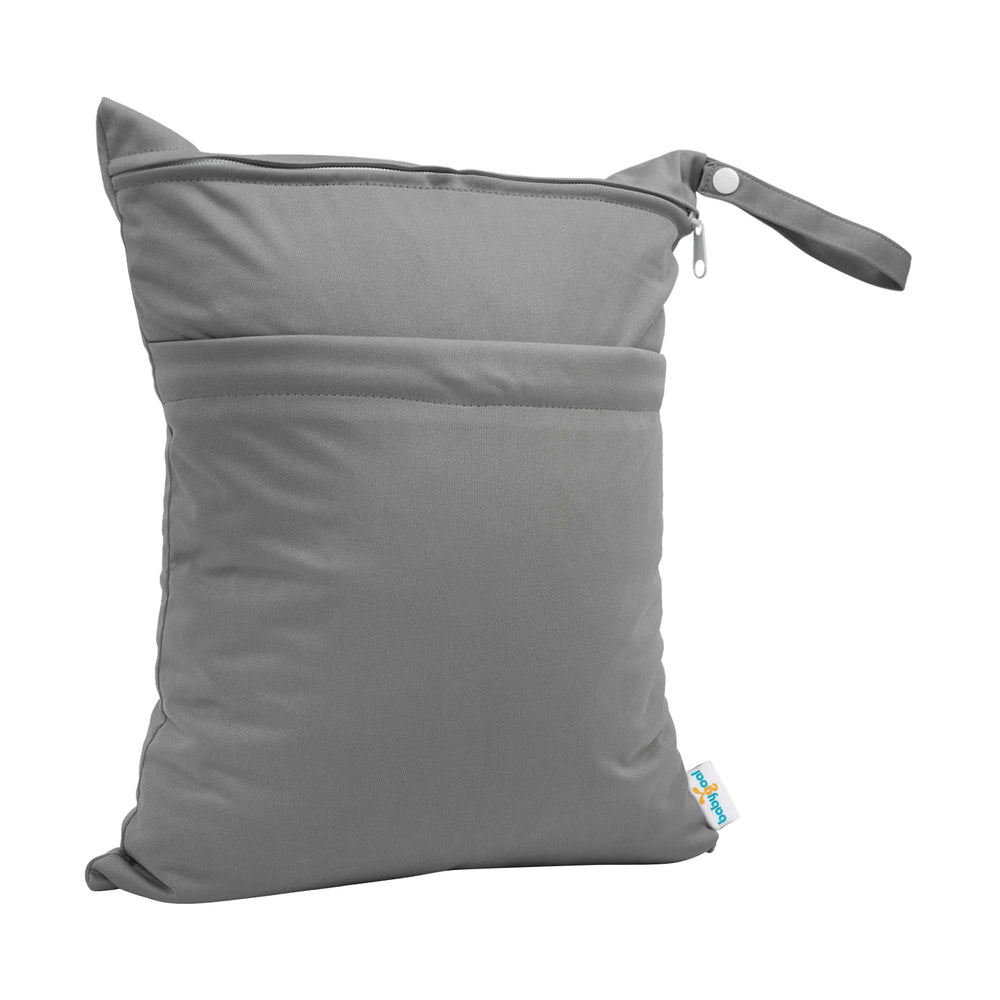 Babygoal wet bag is lightweight and folds flat for travel storage.