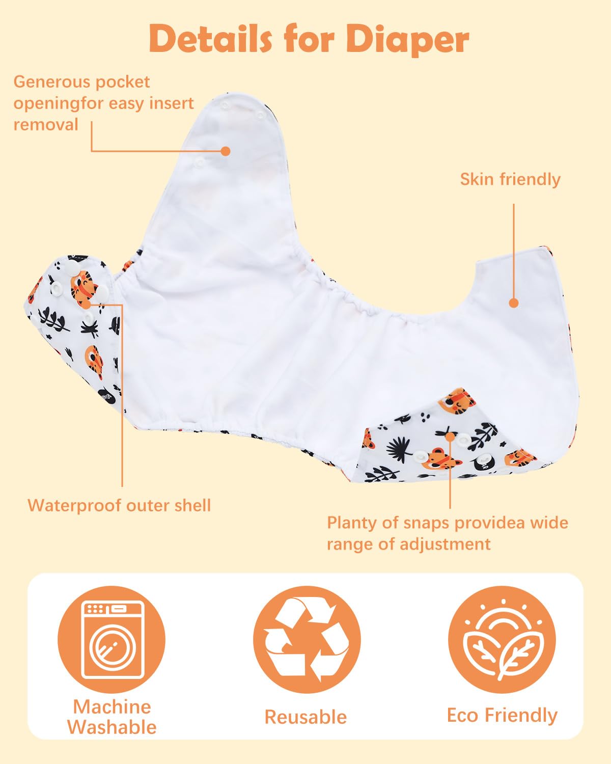 babygoal wet bag on the go keeps dirty diapers organized during outings