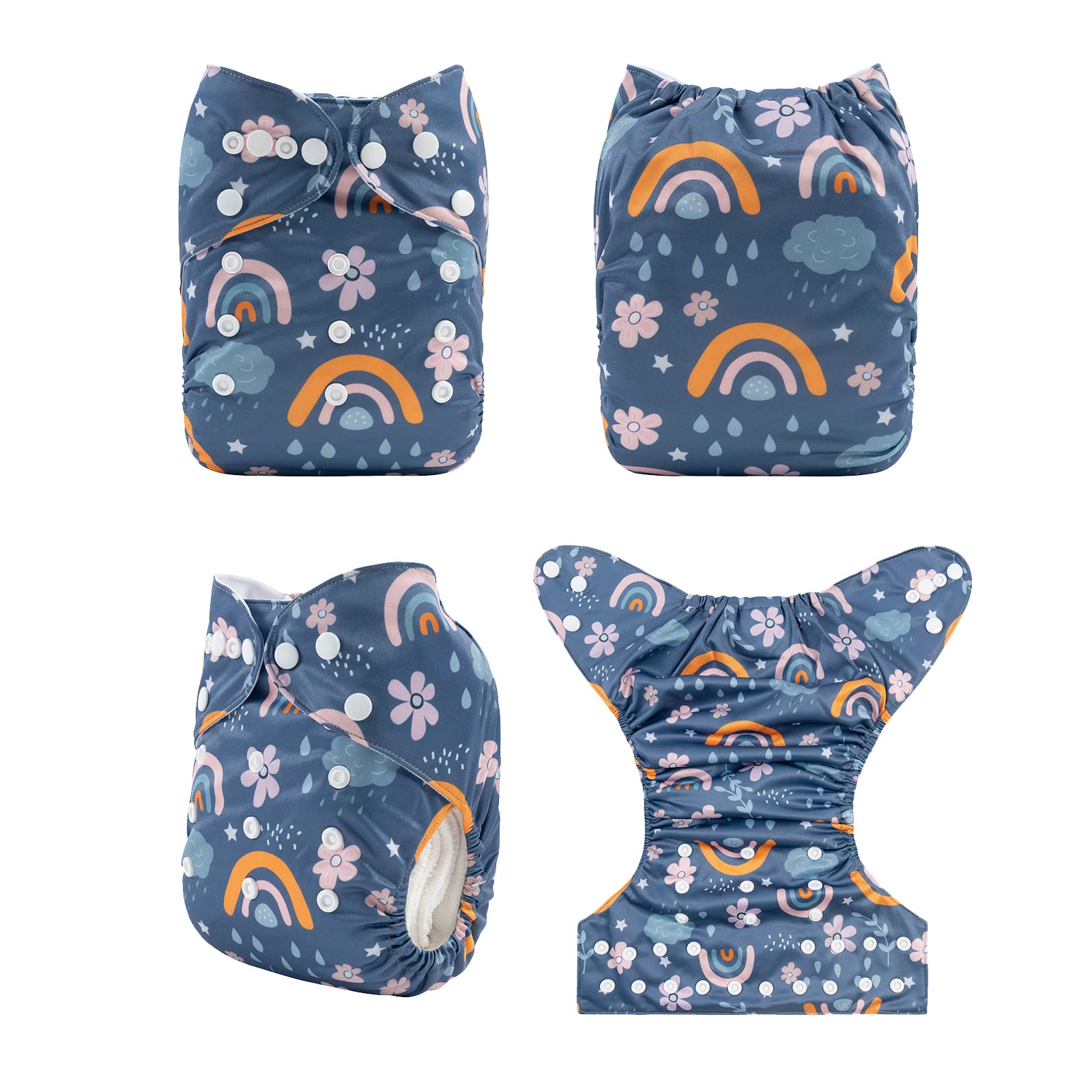 babygoal wet bag open — convenient travel storage and mess containment.