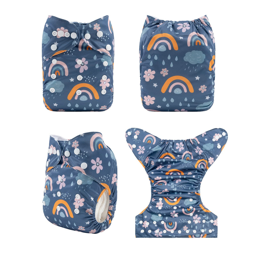 babygoal wet bag open — convenient travel storage and mess containment.