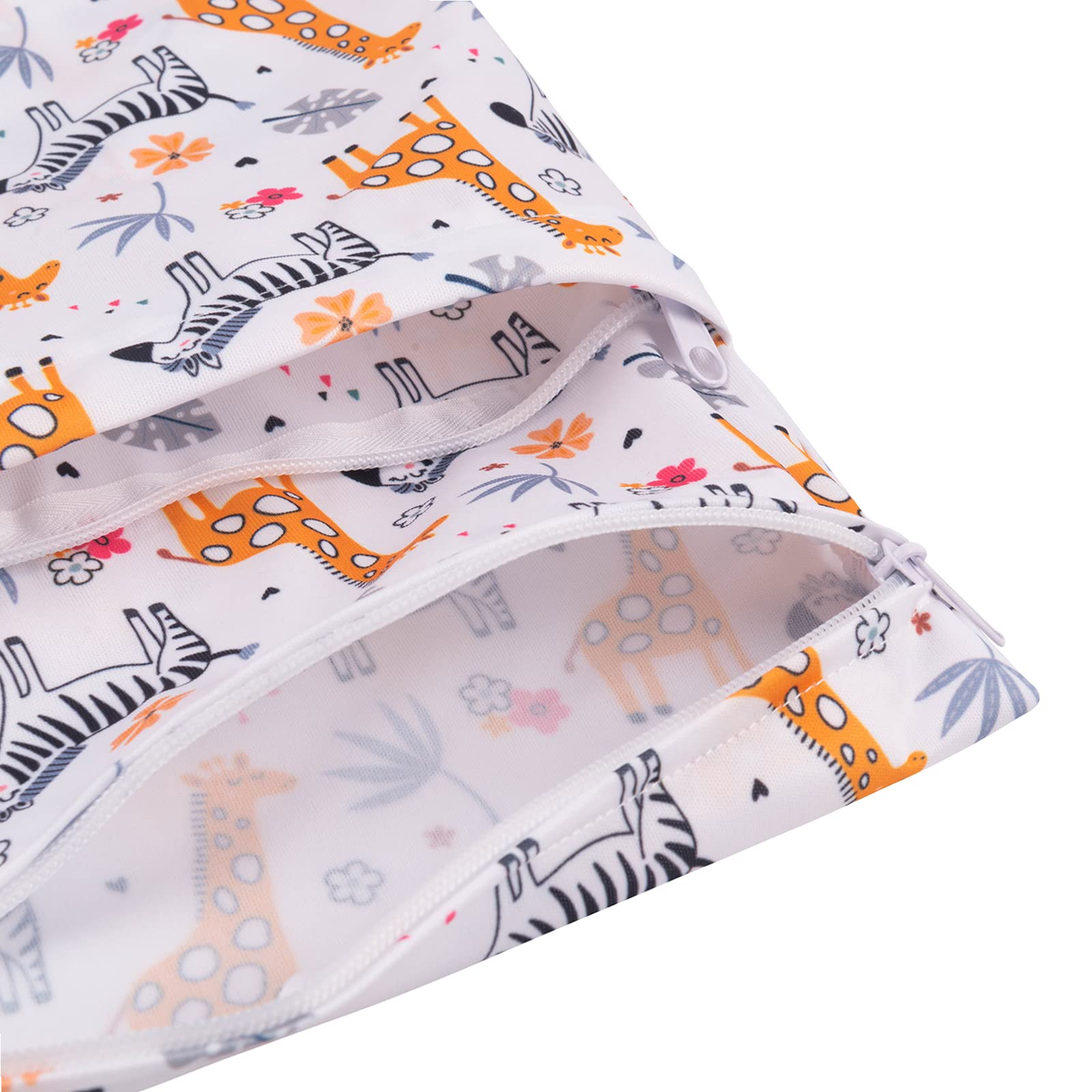 Babygoal 11.8x14.2 inch bag sized for cloth diapers and swimwear.