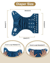 Babygoal wet bag keeps soiled diapers secure during on-the-go outings.