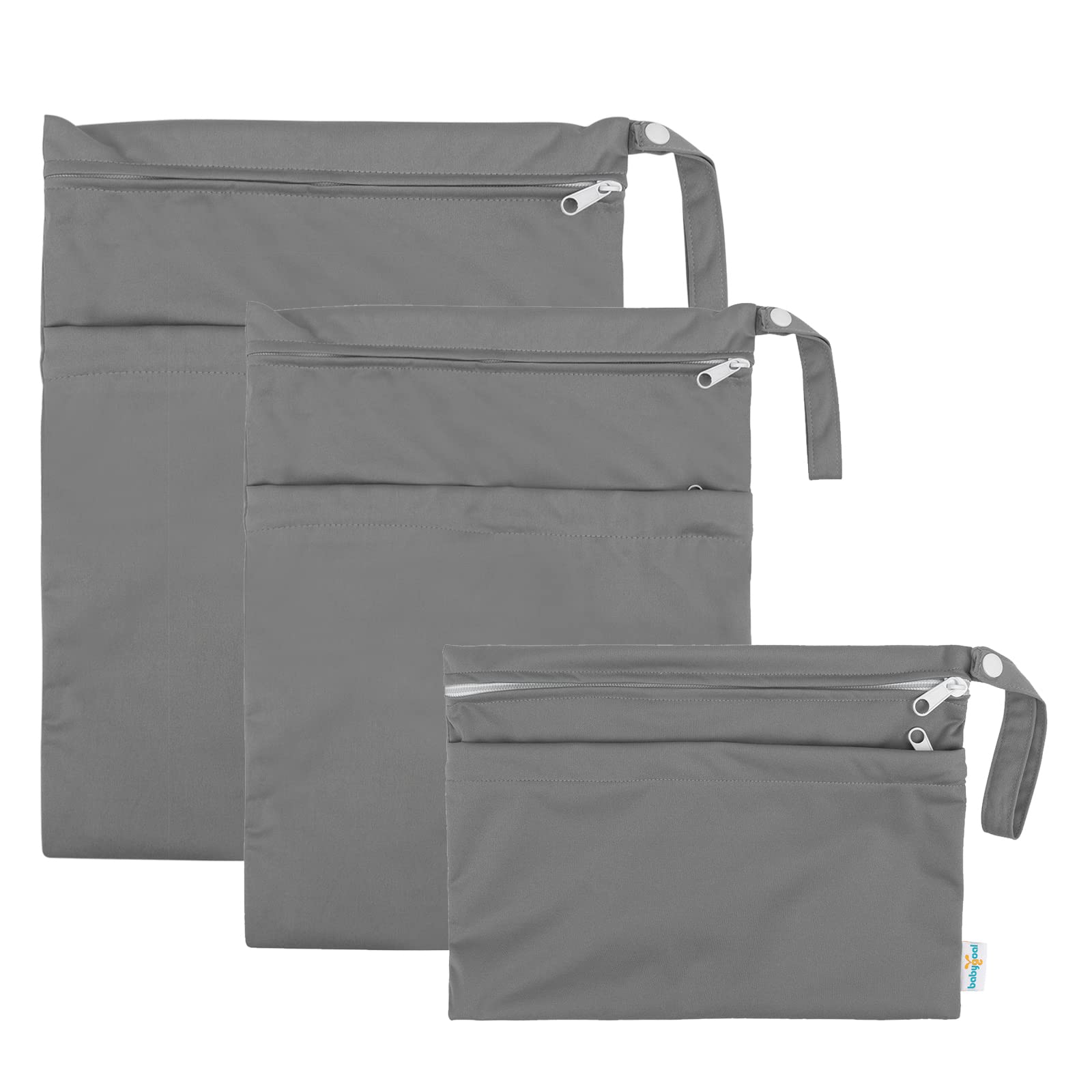Babygoal wet bag featuring waterproof exterior and breathable TPU for durable protection.