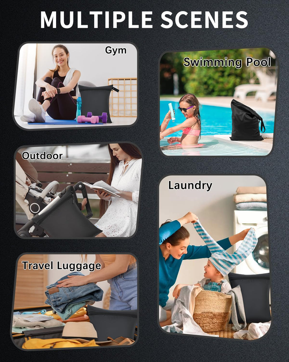 babygoal wet bags reusable design reduces disposable plastic waste.