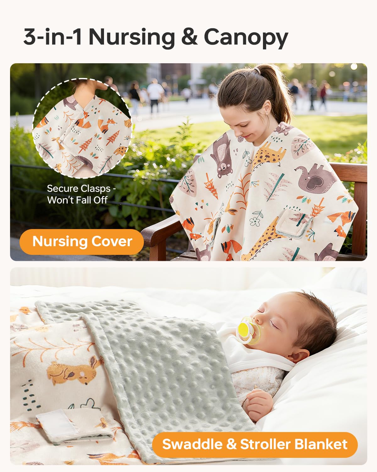 Babygreat crib blanket softpile for gentle rest