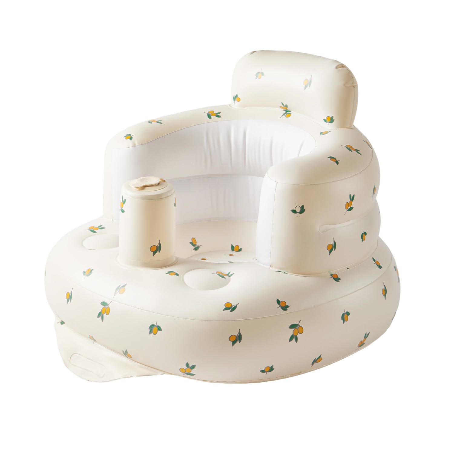 Babygreat inflatable baby seat grows with child from 3 to 36 months.