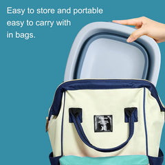 Babyhood breast-pump-parts-wash-basin provides a clean station at home or work