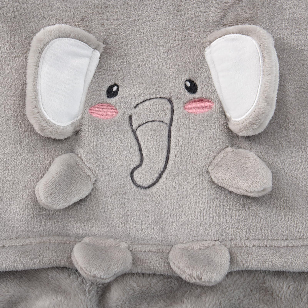 Babyhuggle fox nursery blanket adds soft texture for calm playtime.
