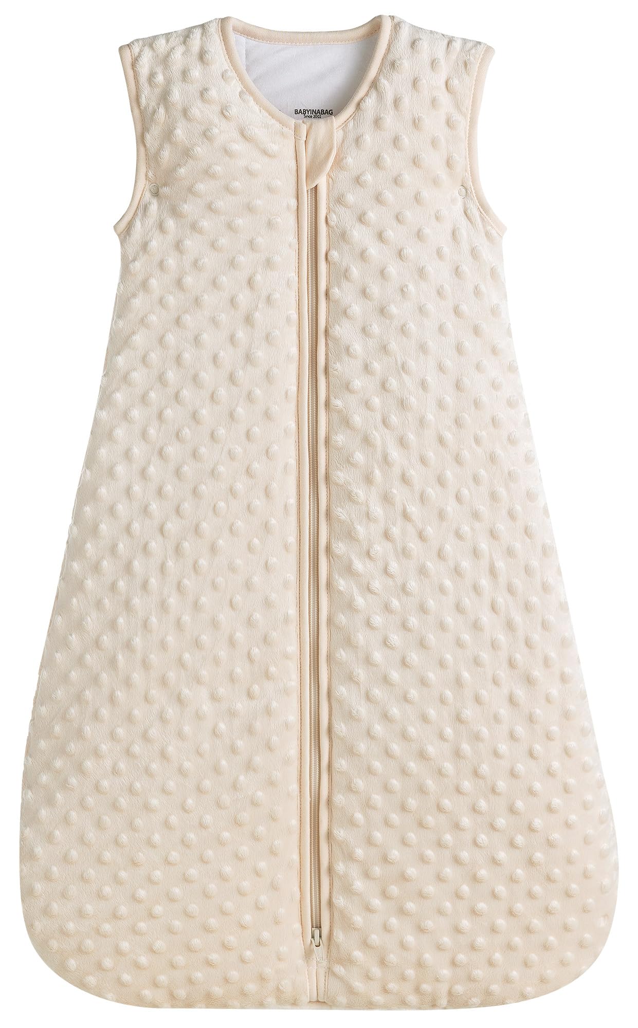 Baby in a Bag Summer Model sleeveless design promotes airflow for comfortable sleep