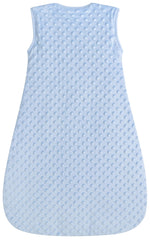 Baby in a Bag zippered close-up highlights safe one-way zipper and easy diaper changes.
