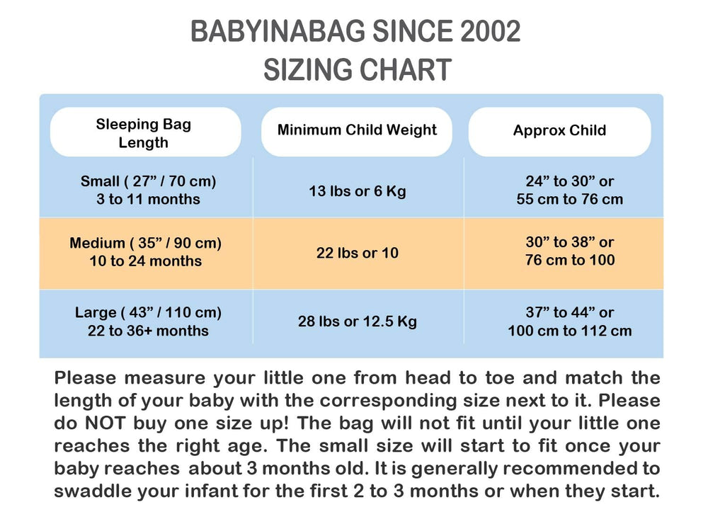 Baby in a Bag adjustable armholes for a secure, comfy fit