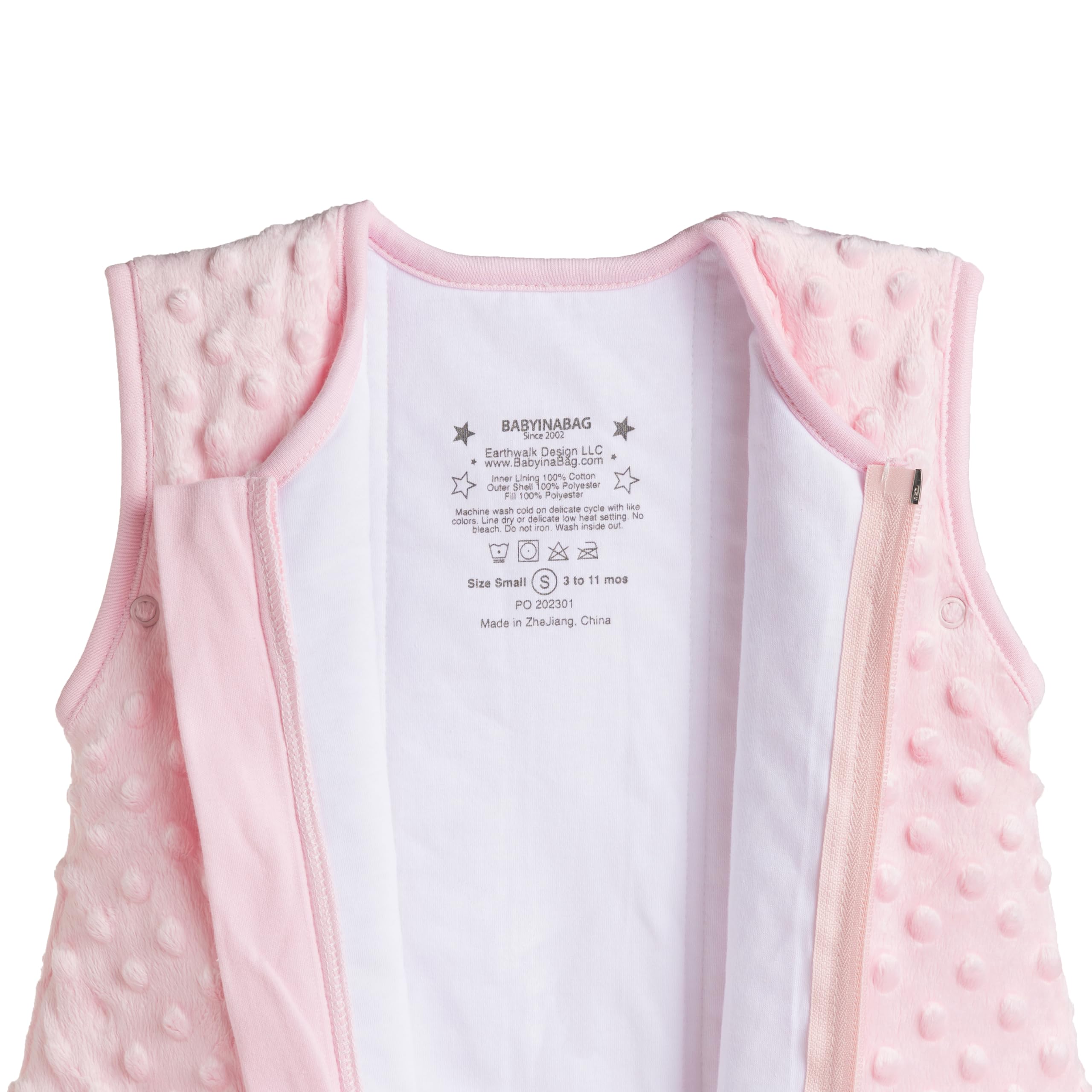 Small size suitable for 3-11 months with accurate measurements on chart.