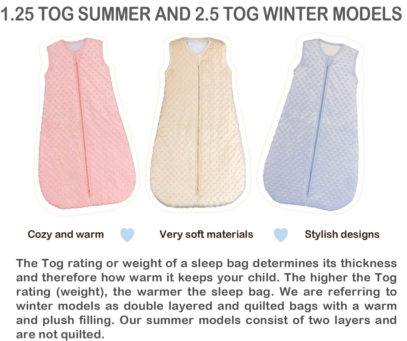 Baby in a Bag spacious bell shape keeps baby cozy all night
