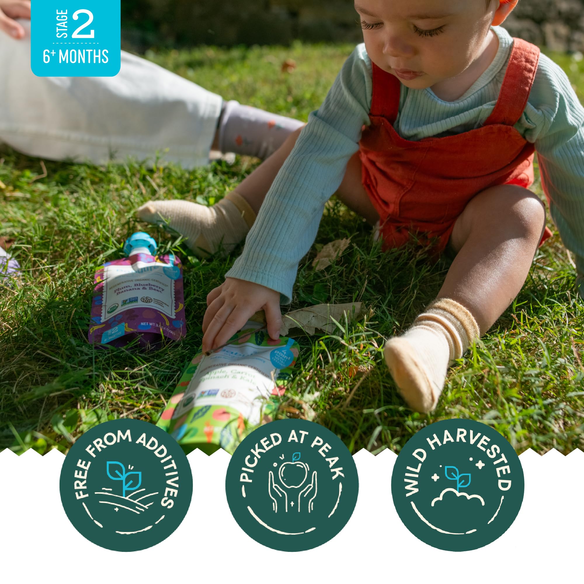 Babylife Organics QR code reveals batch heavy metal results for reassurance