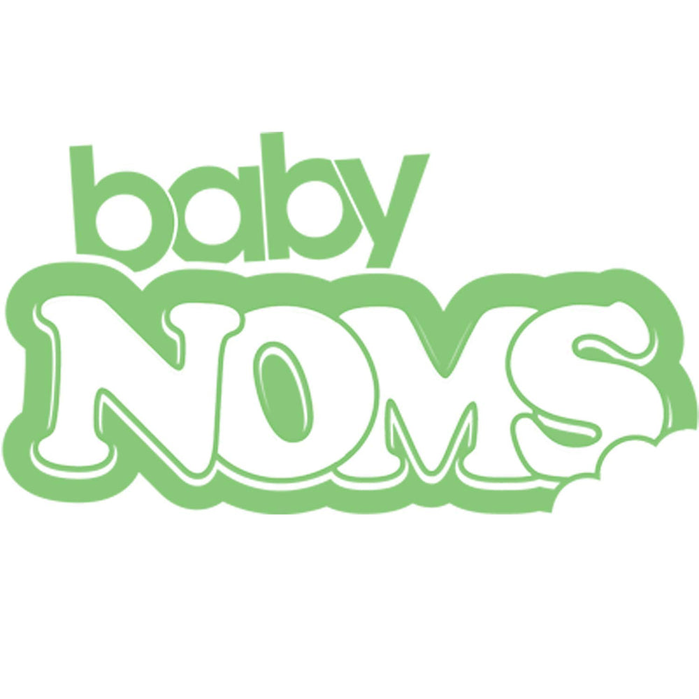 BabyNoms teething mitten lab-certified safety seal indicating tested quality