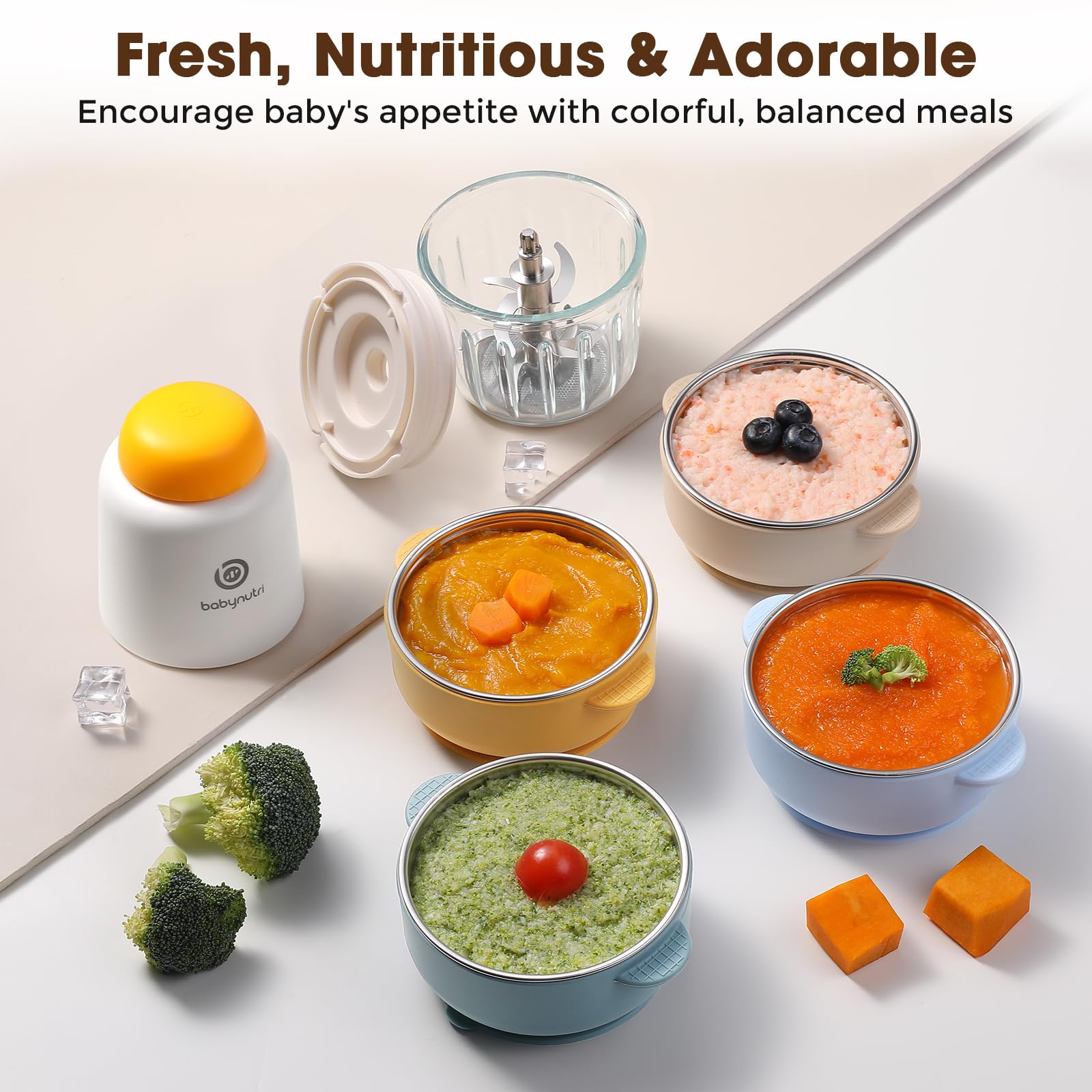 Babynutri baby meals puree quick for busy mornings.