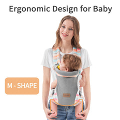 Babypark wide straps depict easy adjustments for balanced weight distribution