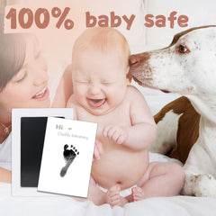 BabyQunt clean-touch ink pad close-up for residue-free baby prints.
