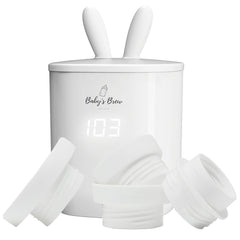 Baby's Brew 3.0 adapters 4-pack enabling compatibility with multiple bottle brands.